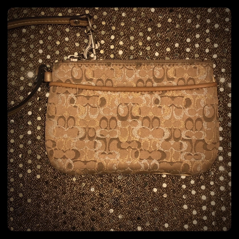 Coach wristlet